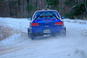 Mark Lietha / Brayden Samis Subaru Impreza 2.5RS on SS3, Eastbound Again.