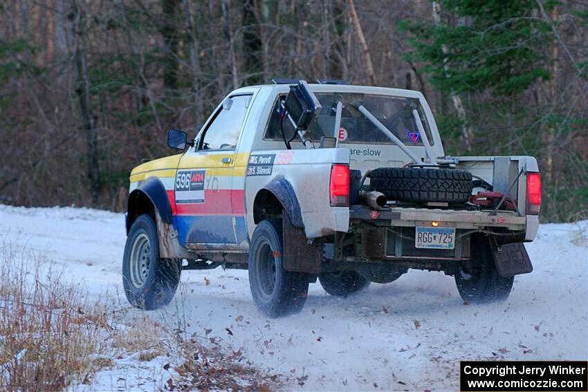 Scott Parrott / Shawn Silewski Chevy S-10 on SS3, Eastbound Again.