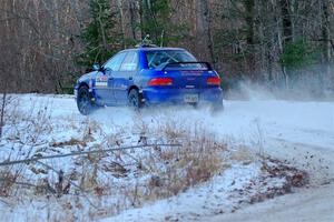 Mark Lietha / Brayden Samis Subaru Impreza 2.5RS on SS3, Eastbound Again.