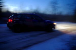 Silas Himes / Aleut Hatfield Subaru WRX STi on SS4, Westbound Again.