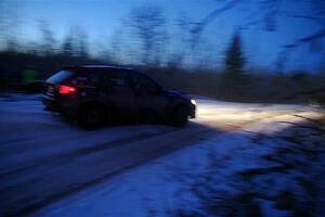 Silas Himes / Aleut Hatfield Subaru WRX STi on SS4, Westbound Again.