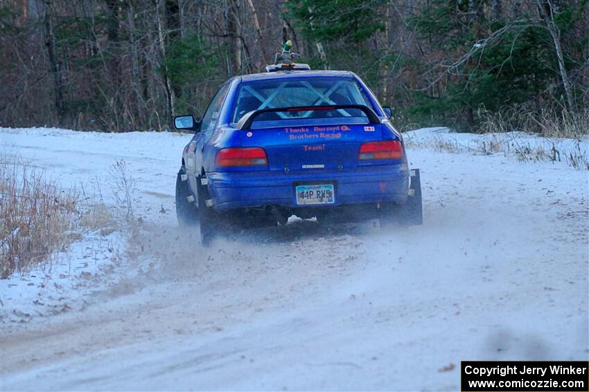 Mark Lietha / Brayden Samis Subaru Impreza 2.5RS on SS3, Eastbound Again.