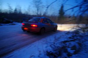 Tyler Matalas / John Farrow Subaru Impreza LX on SS4, Westbound Again.