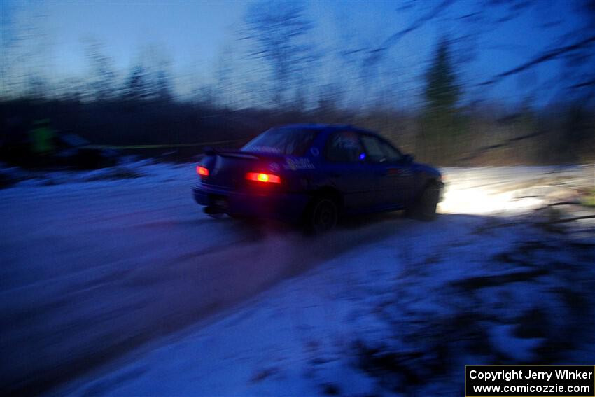 Connor Himes / Elliot Prusi Subaru Impreza on SS4, Westbound Again.