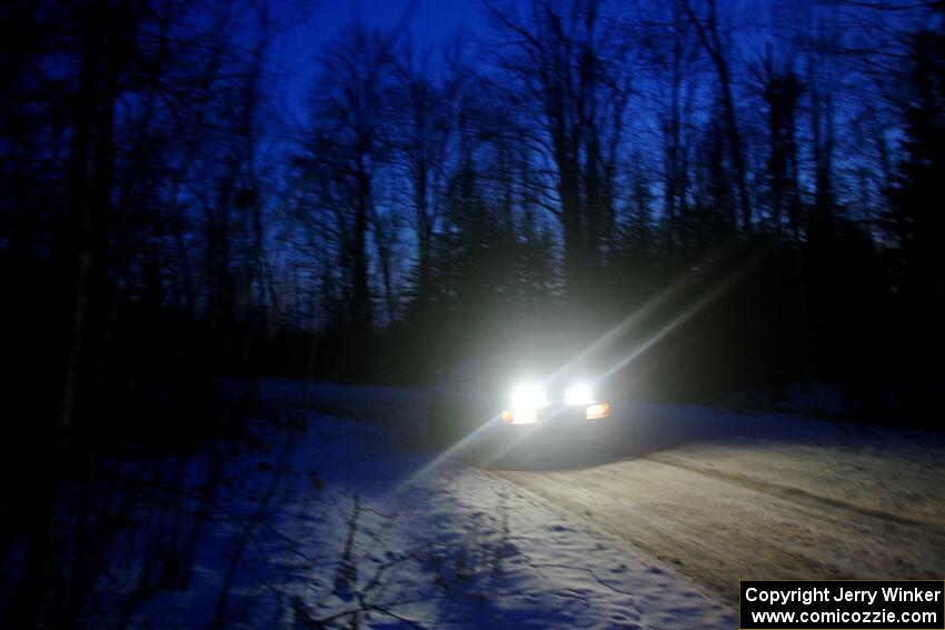 Tyler Matalas / John Farrow Subaru Impreza LX on SS4, Westbound Again.