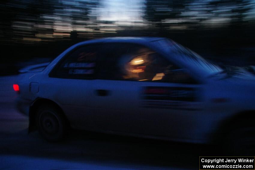 Jack Nelson / Isaac Zink Subaru Impreza on SS4, Westbound Again.