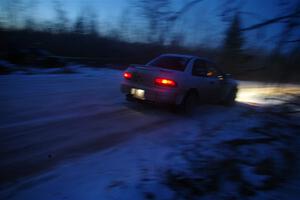 Jack Nelson / Isaac Zink Subaru Impreza on SS4, Westbound Again.