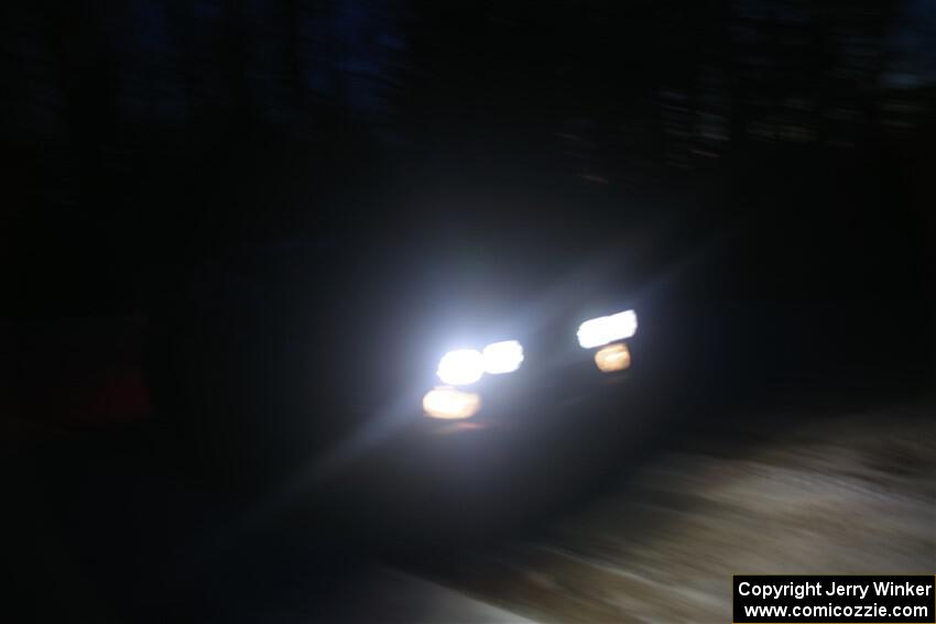 Peter Farrow / Jackson Sedivy Subaru WRX on SS4, Westbound Again.