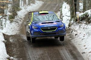 Brandon Semenuk / Keaton Williams Subaru WRX ARA24 on SS11, Old State-Huff II.