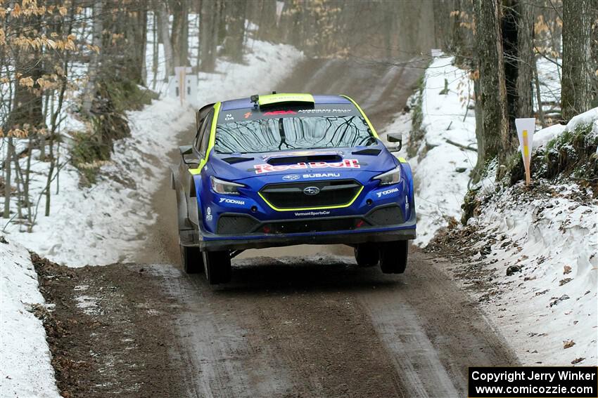 Brandon Semenuk / Keaton Williams Subaru WRX ARA24 on SS11, Old State-Huff II.