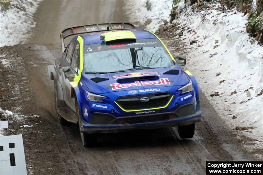 Brandon Semenuk / Keaton Williams Subaru WRX ARA24 on SS11, Old State-Huff II.