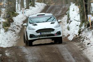 Javier Olivares / K.J. Miller Ford Fiesta Rally3 on SS11, Old State-Huff II.