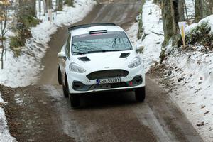 Javier Olivares / K.J. Miller Ford Fiesta Rally3 on SS11, Old State-Huff II.