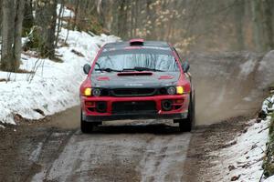 Mark Piatkowski / Aris Mantopoulos Subaru Impreza 2.5RS on SS11, Old State-Huff II.