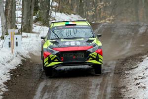 Enda McCormack / Liam McCormack Hyundai i20 N Rally2 on SS11, Old State-Huff II.