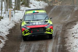 Enda McCormack / Liam McCormack Hyundai i20 N Rally2 on SS11, Old State-Huff II.