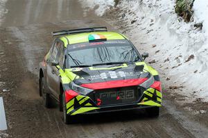 Enda McCormack / Liam McCormack Hyundai i20 N Rally2 on SS11, Old State-Huff II.