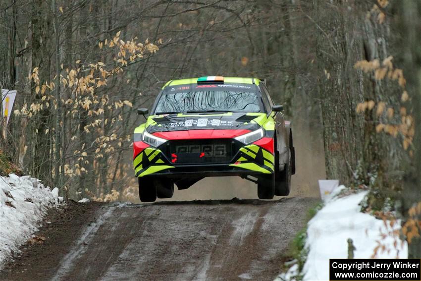 Enda McCormack / Liam McCormack Hyundai i20 N Rally2 on SS11, Old State-Huff II.