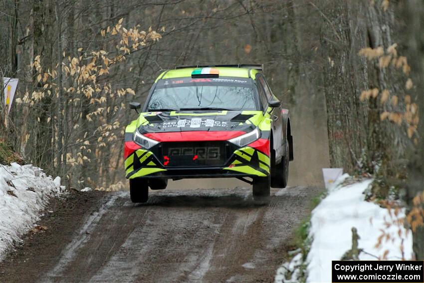 Enda McCormack / Liam McCormack Hyundai i20 N Rally2 on SS11, Old State-Huff II.