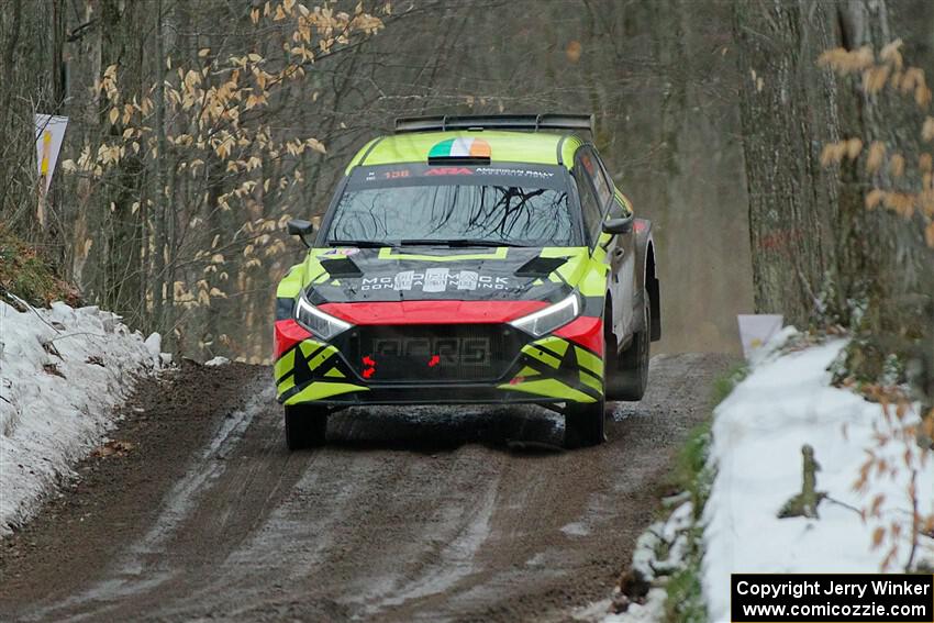 Enda McCormack / Liam McCormack Hyundai i20 N Rally2 on SS11, Old State-Huff II.