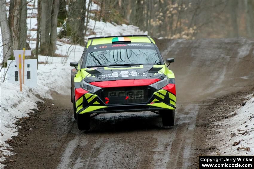 Enda McCormack / Liam McCormack Hyundai i20 N Rally2 on SS11, Old State-Huff II.