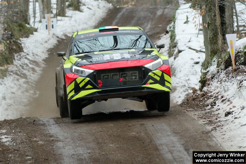 Enda McCormack / Liam McCormack Hyundai i20 N Rally2 on SS11, Old State-Huff II.