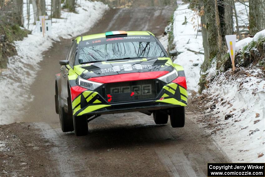 Enda McCormack / Liam McCormack Hyundai i20 N Rally2 on SS11, Old State-Huff II.