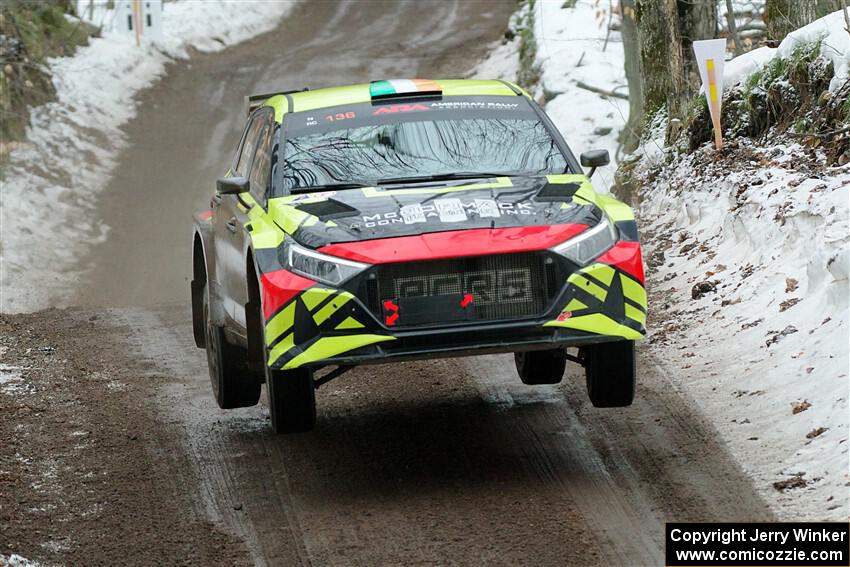 Enda McCormack / Liam McCormack Hyundai i20 N Rally2 on SS11, Old State-Huff II.