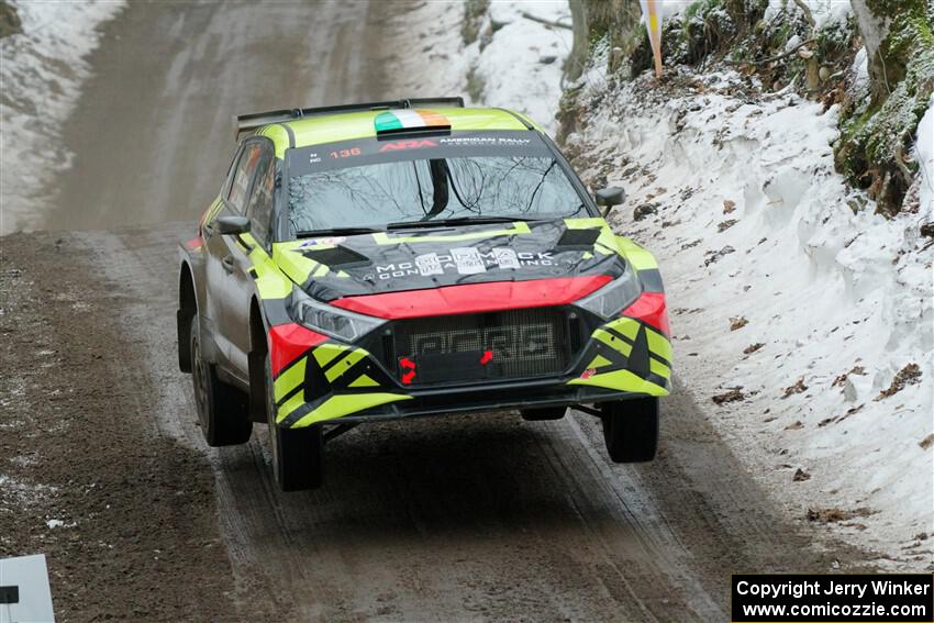 Enda McCormack / Liam McCormack Hyundai i20 N Rally2 on SS11, Old State-Huff II.