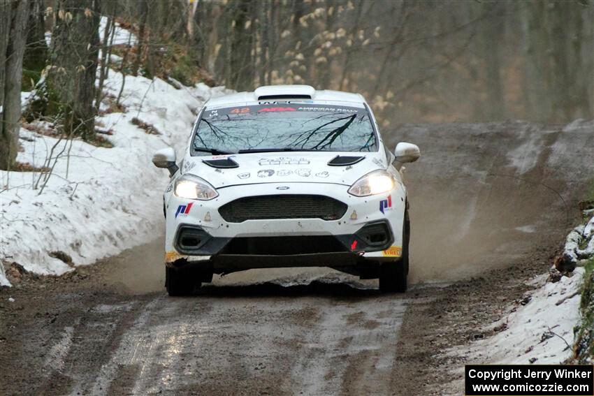 Jason Bailey / Jamie Willetts Ford Fiesta Rally3 on SS11, Old State-Huff II.