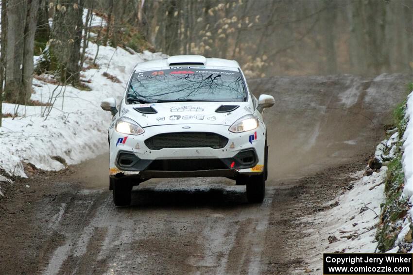 Jason Bailey / Jamie Willetts Ford Fiesta Rally3 on SS11, Old State-Huff II.