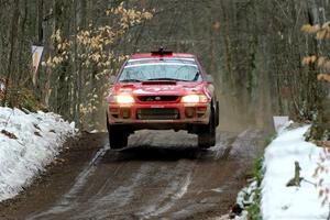 Ele Bardha / Corrina Roshea Subaru WRX STi on SS11, Old State-Huff II.