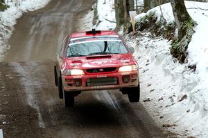 Ele Bardha / Corrina Roshea Subaru WRX STi on SS11, Old State-Huff II.