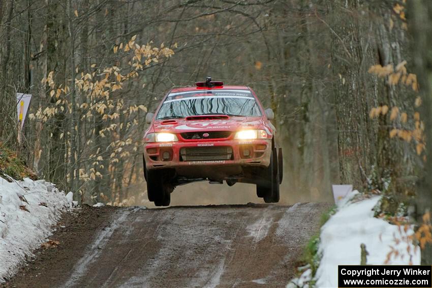 Ele Bardha / Corrina Roshea Subaru WRX STi on SS11, Old State-Huff II.