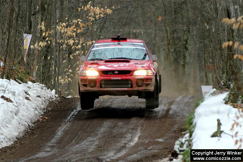 Ele Bardha / Corrina Roshea Subaru WRX STi on SS11, Old State-Huff II.