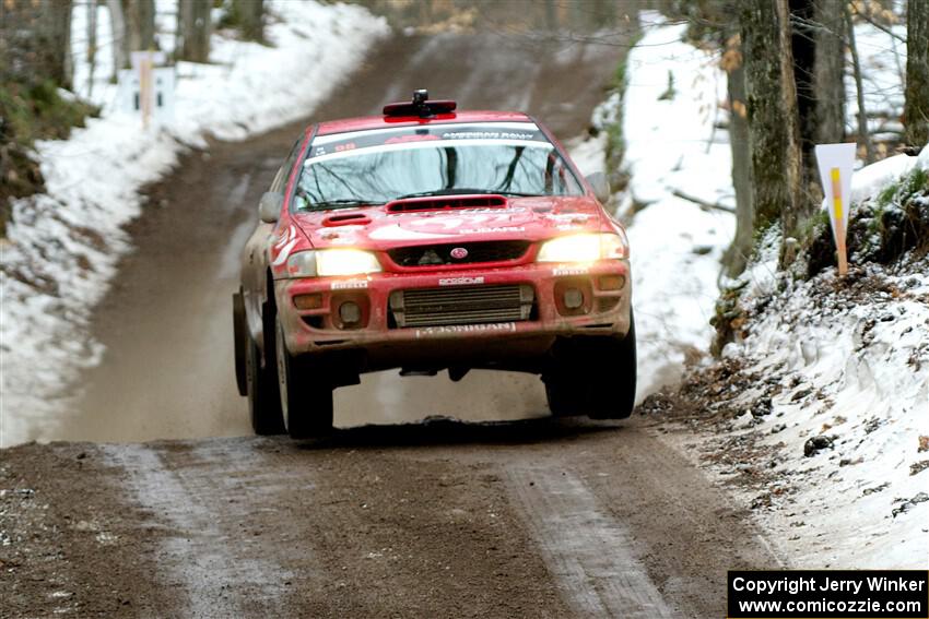 Ele Bardha / Corrina Roshea Subaru WRX STi on SS11, Old State-Huff II.