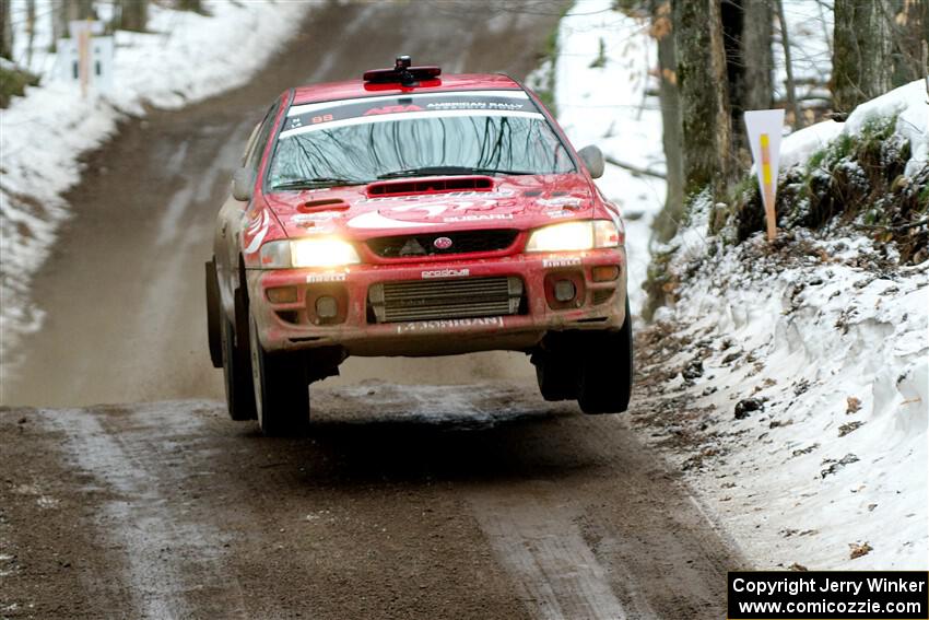 Ele Bardha / Corrina Roshea Subaru WRX STi on SS11, Old State-Huff II.