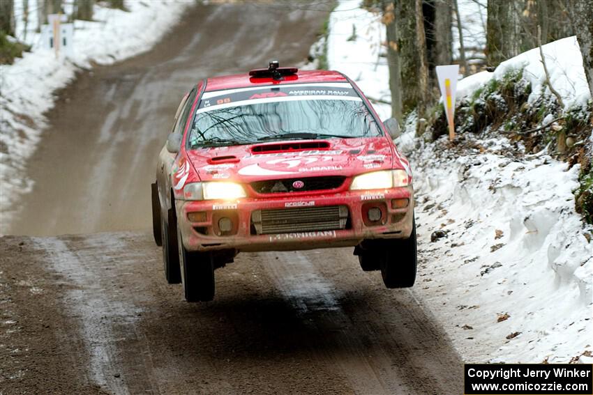 Ele Bardha / Corrina Roshea Subaru WRX STi on SS11, Old State-Huff II.