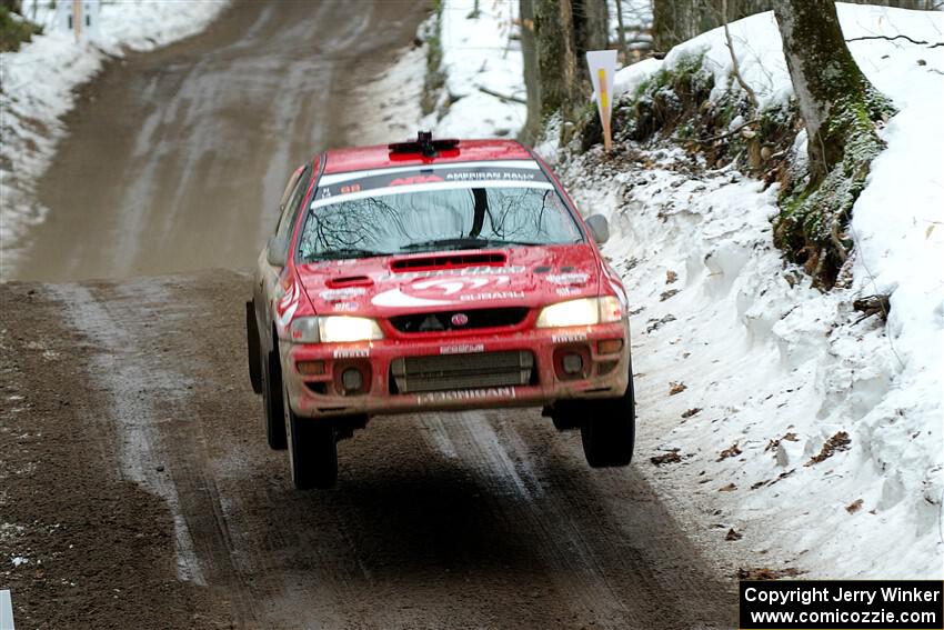 Ele Bardha / Corrina Roshea Subaru WRX STi on SS11, Old State-Huff II.