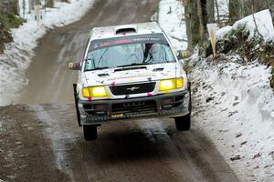 Tayler Hoevenaar / Steven Stewart Subaru Forester on SS11, Old State-Huff II.