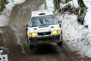 Tayler Hoevenaar / Steven Stewart Subaru Forester on SS11, Old State-Huff II.