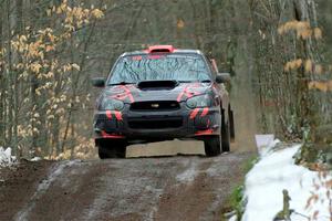 Gabe Jacobsohn / Ian Nelson Subaru WRX STi on SS11, Old State-Huff II.