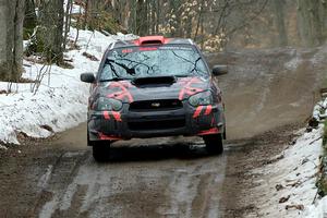 Gabe Jacobsohn / Ian Nelson Subaru WRX STi on SS11, Old State-Huff II.