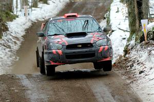 Gabe Jacobsohn / Ian Nelson Subaru WRX STi on SS11, Old State-Huff II.