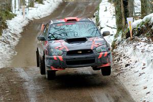 Gabe Jacobsohn / Ian Nelson Subaru WRX STi on SS11, Old State-Huff II.