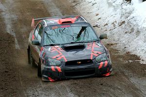 Gabe Jacobsohn / Ian Nelson Subaru WRX STi on SS11, Old State-Huff II.