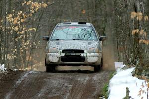 Dan Shirley / Nate Lybarger Subaru Impreza Outback Sport on SS11, Old State-Huff II.