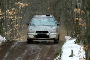 Dan Shirley / Nate Lybarger Subaru Impreza Outback Sport on SS11, Old State-Huff II.