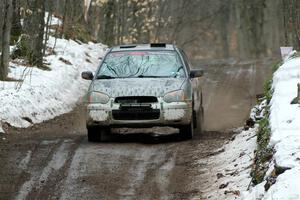 Dan Shirley / Nate Lybarger Subaru Impreza Outback Sport on SS11, Old State-Huff II.