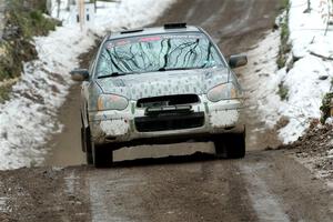 Dan Shirley / Nate Lybarger Subaru Impreza Outback Sport on SS11, Old State-Huff II.